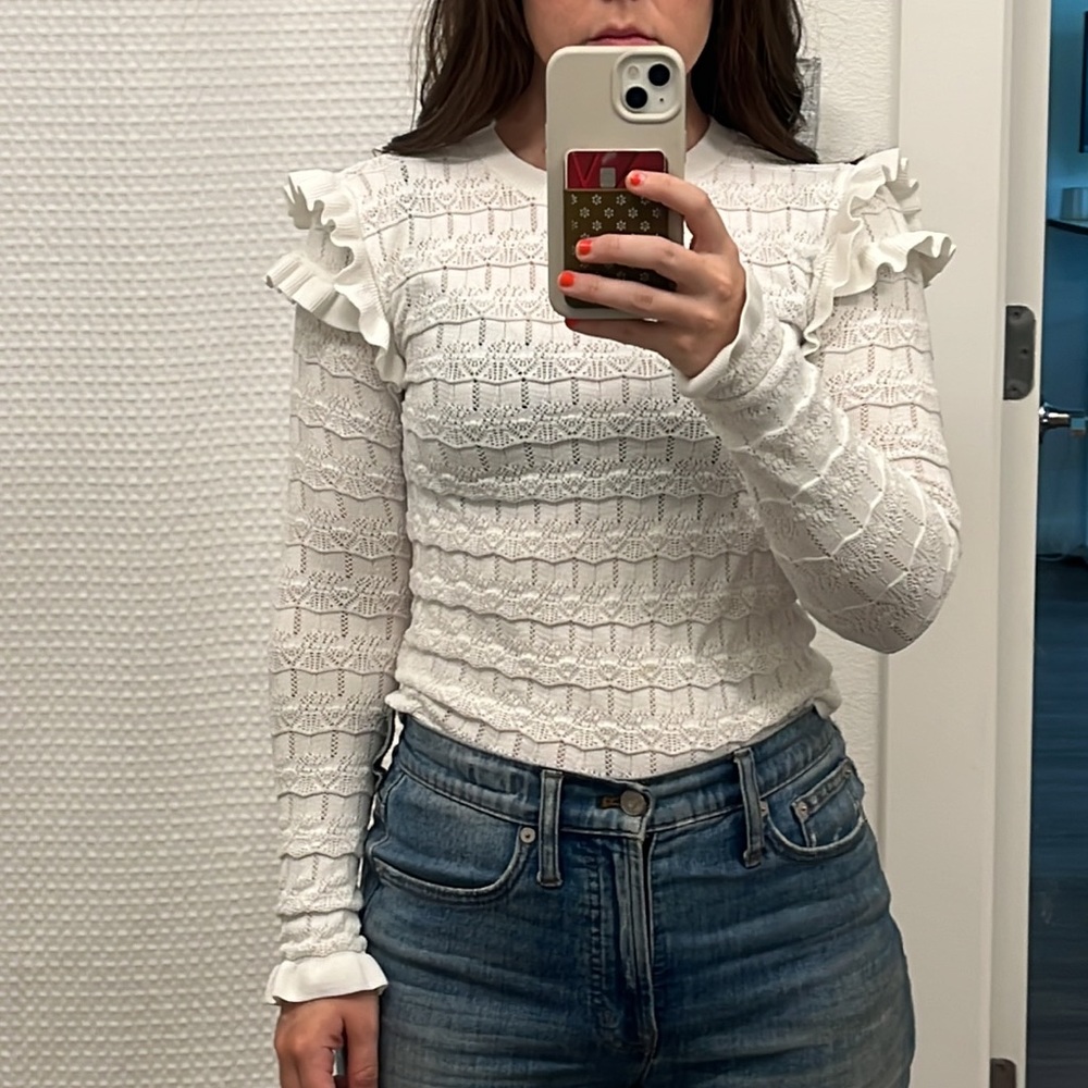 Zara Ruffle Top